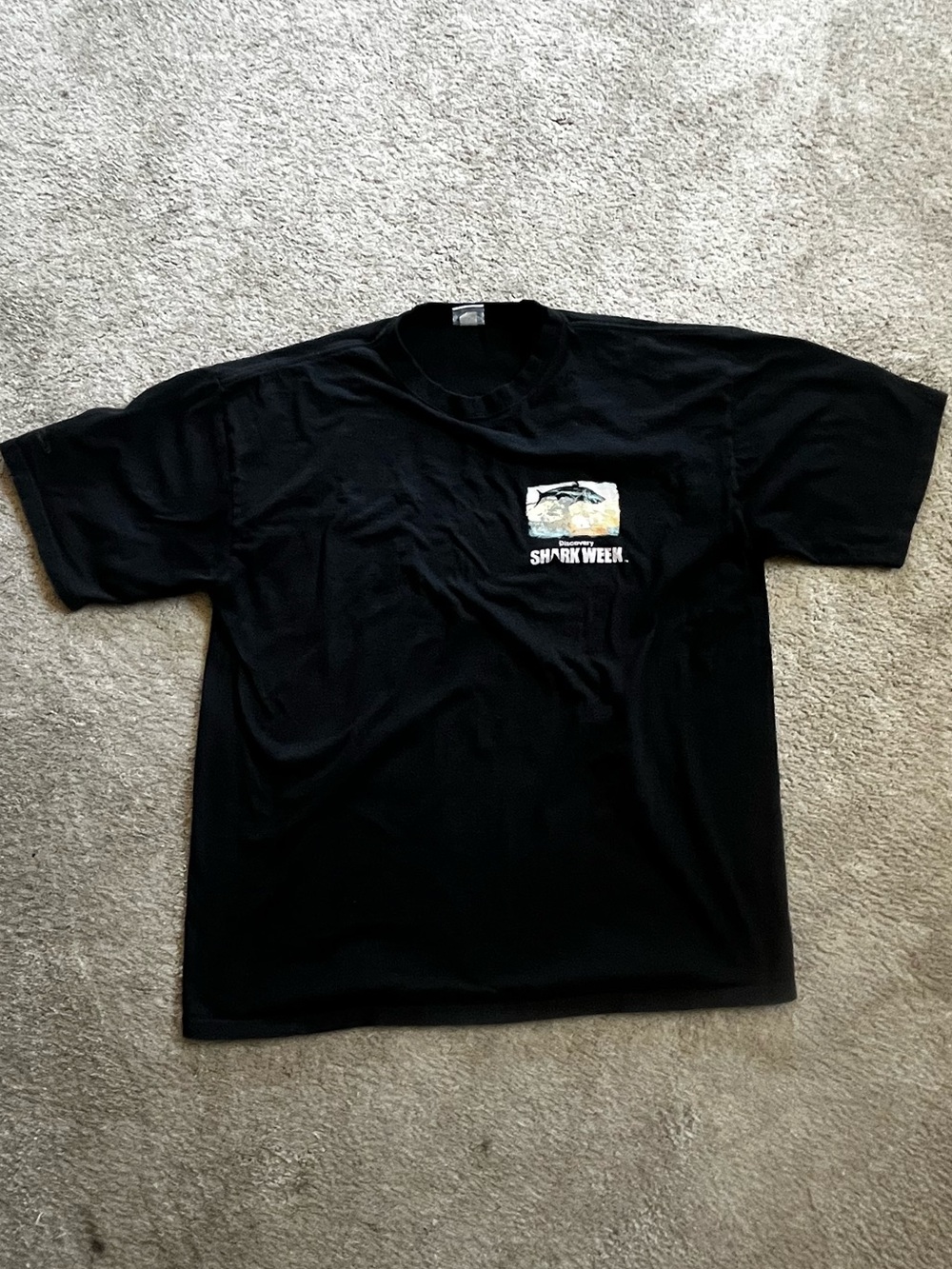 Shark Week Graphic Short-Sleeve Tee - Black